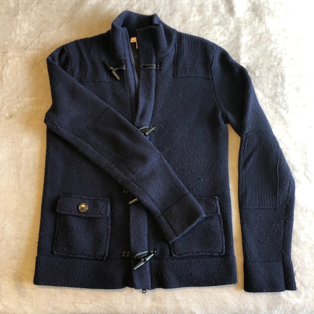 Tall-Large Blue Gap Lambs Wool Sweater